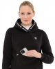 Bluza z kapturem damska Allva Hoody AW 22/23 - SPOOKS - black
